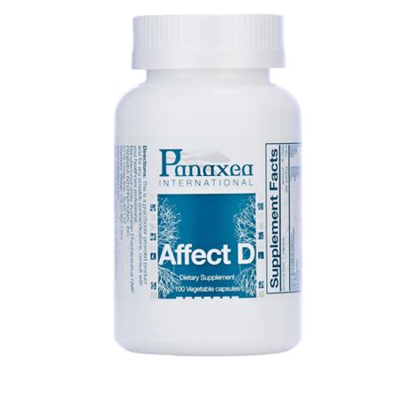 Panaxea Affect D – 100 caps – Strong Health Shop