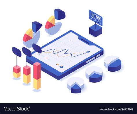 Data visualization Royalty Free Vector Image - VectorStock