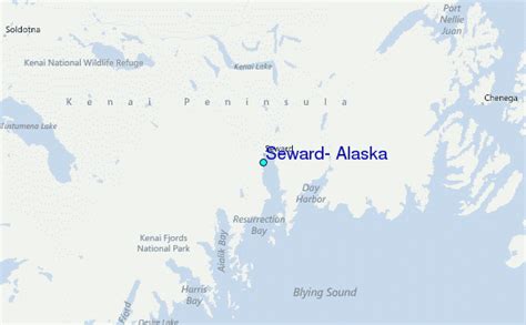 Seward, Alaska Tide Station Location Guide