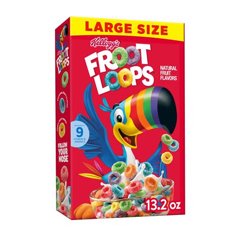 Froot Loops Kellogg's Froot Loops Cereal - Shop Cereal at H-E-B