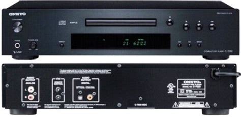 Onkyo C-7030 Compact Disc Player, Plays Audio CD, CD-R/RW, MP3 CD and WMA CD, Vector Linear ...