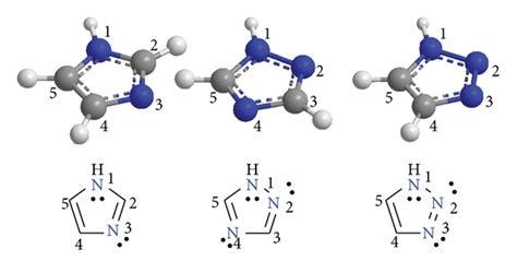 Structure and numbering of the imidazole 1,2,4-triazole and... | Download Scientific Diagram