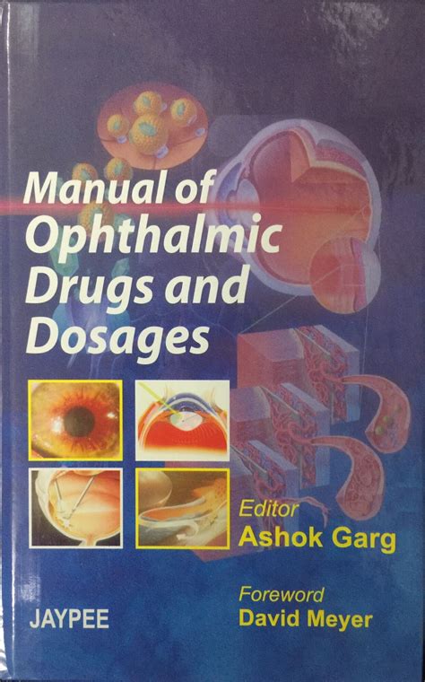 Manual of Ophthalmic Drugs & Dosages | Lazada