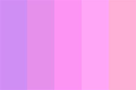 Purple Pastel To Pink Pastel Color Palette