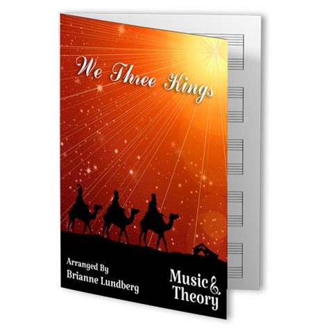 We Three Kings Piano Solo Sheet Music | MusicAndTheory.com