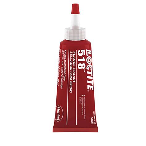 Loctite 518 - Flange Sealant, Medium Strength, 50 ml Tube