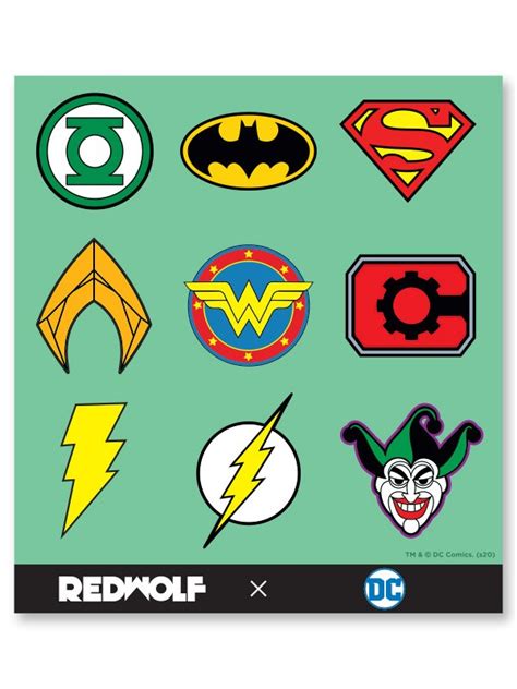 DC Superheroes Logos Clipart, SVG Cutting Files For Cricut Silhouette, SVG, PNG, DXF, Instant ...