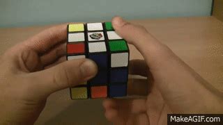 How to Solve the Rubik's Cube! (Beginner Method) on Make a GIF