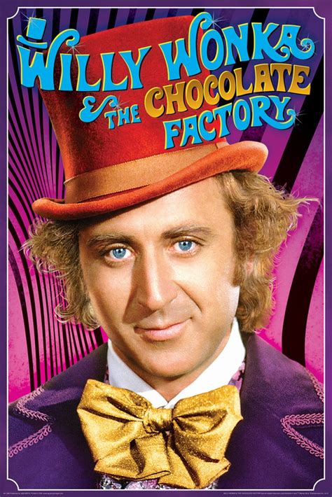 Buy Willy Wonka And The Chocolate Factory Poster in Posters | Sanity