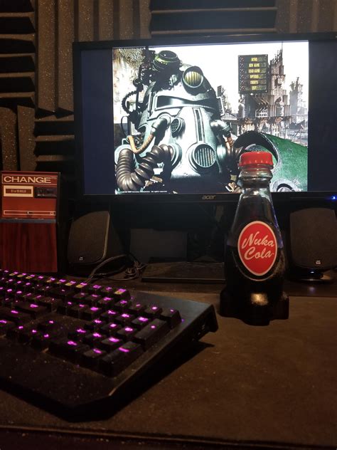 Spending quarantine playing Fallout 1 with an Ice Cold Nuka Cola : Fallout