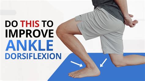 INCREASE Ankle Dorsiflexion: 4 Unique Exercises (NOT Calf Stretches!) - YouTube