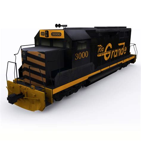 3D Model EMD GP40 - TurboSquid 2098866