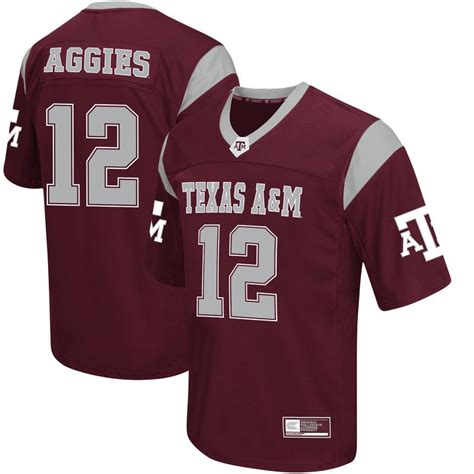 Texas A&M Aggies Colosseum Big & Tall Football Jersey - Maroon | Texas ...