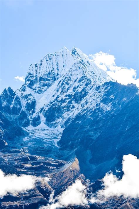 Mount Everest and Kathmandu Stock Image - Image of remote, mountains ...