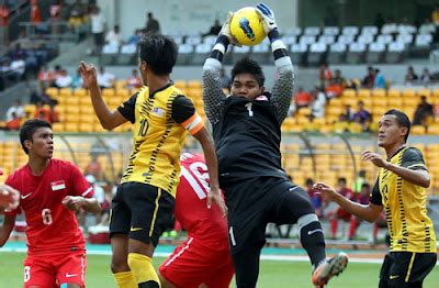 Bola sepak Sukan SEA 2011: Malaysia seri 0 - 0 dengan Singapura