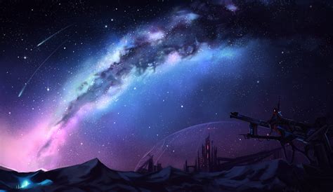 Night sky by Enijoi on DeviantArt