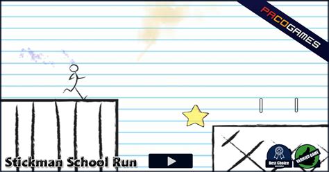 Stickman School Run | Play the Game for Free on PacoGames