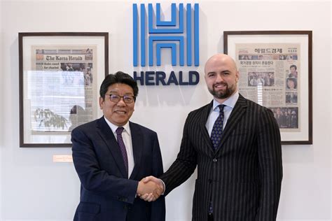 Georgia, Korea Herald discuss awareness building