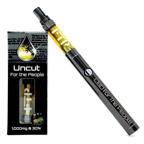 CBD For The People UNCUT Wax Cartridges (1.0g) Pineapple Express w ...