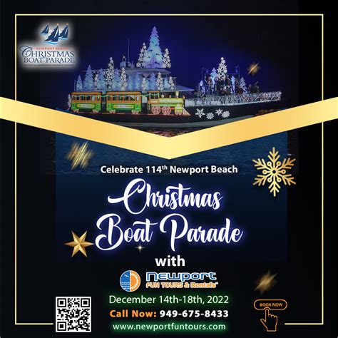 Get Your Tickets Now For The 114th Newport Beach Christmas Boat Parade ...