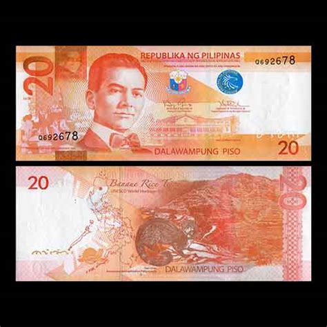 20 Philippine Peso banknotes | Mintage World