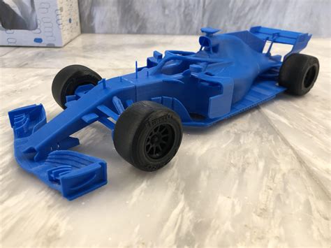 3D printed a 2018 Formula 1 car for a school project, pretty happy with how it turned out! : r ...