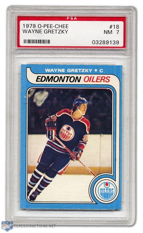 Lot Detail - Wayne Gretzky 1979-80 O.P.C. Rookie Card Graded PSA 7