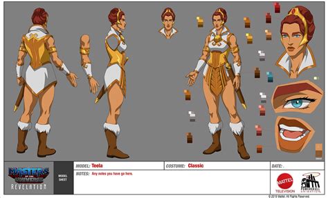 Teela Character Sheet | Masters Of The Universe: Revelation | Know Your ...