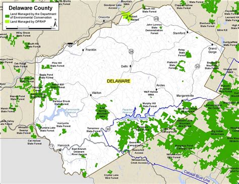Delaware County Map – Verjaardag Vrouw 2020