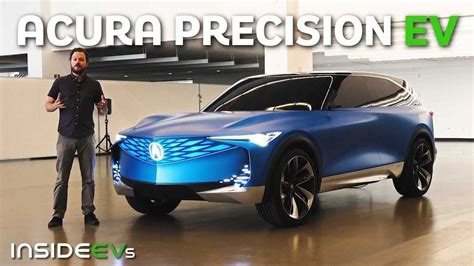 Acura Precision EV Concept Debuts Brand’s Sharp Style For Electric Future