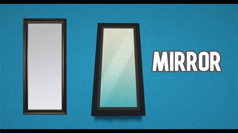 Banner design ideas: how to make a MIRROR in Minecraft! - YouTube