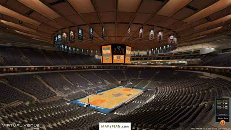 Madison Square Garden seating chart - Detailed seat numbers - MapaPlan.com