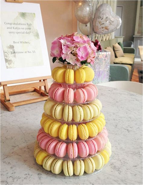 Married with a Macaroon Tower! Katya & Rob's Pastel Pretties at No. 11 ...