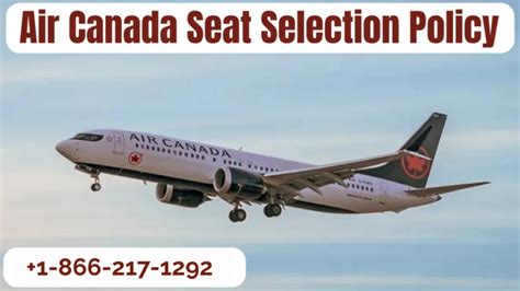 Air Canada Seat Selection Policy | Cost of Seat Selection