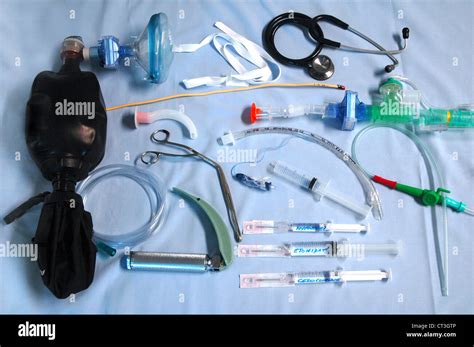 Intubation equipment hi-res stock photography and images - Alamy