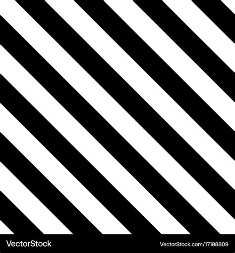 Tile black and white stripes pattern Royalty Free Vector