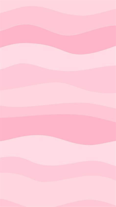 Phone wallpaper, background, lock screen. 'pastel pink wave' (1 ...