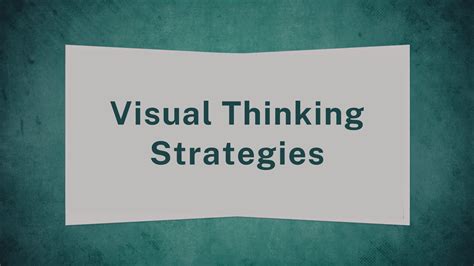 Visual Thinking Strategies - Michigan Learning Channel