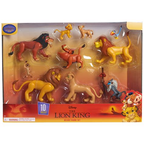 Disney The Lion King Deluxe Figure Set, Figures, Ages 3 Up, by Just Play - Walmart.com - Walmart.com