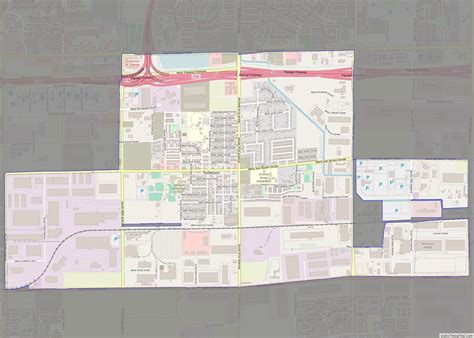 Map of Tolleson city - Thong Thai Real