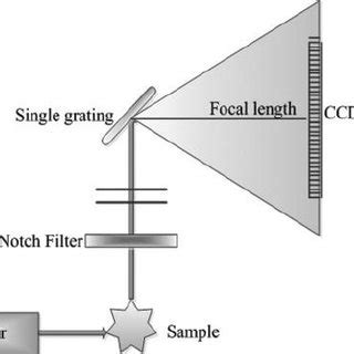 Schematic diagram of dispersive Raman spectrometer. | Download ...