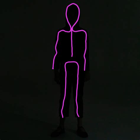 Kids Lighting, Neon Lighting, Stick Figure Costume, Led Stick, Matching Costumes, Stick Figures ...