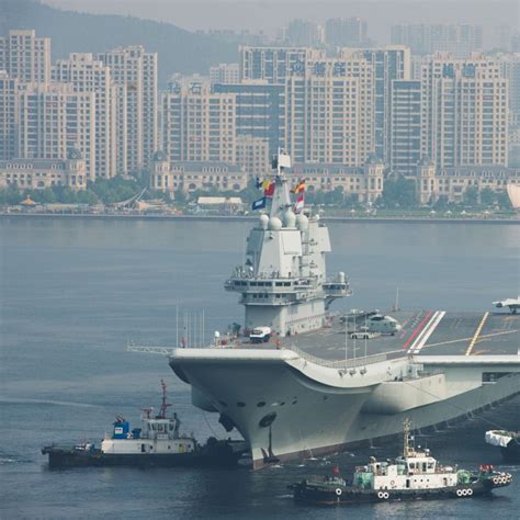 First made-in-China aircraft carrier the Shandong officially enters ...