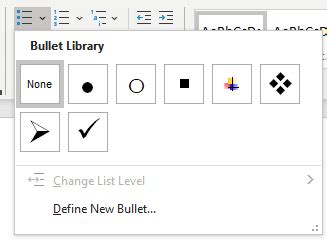 Add more interesting bullets in Word and PowerPoint lists - Office Watch