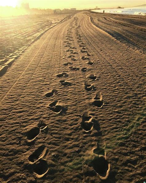 Footprints, Sand, Time Photograph by Ken Woo | Fine Art America