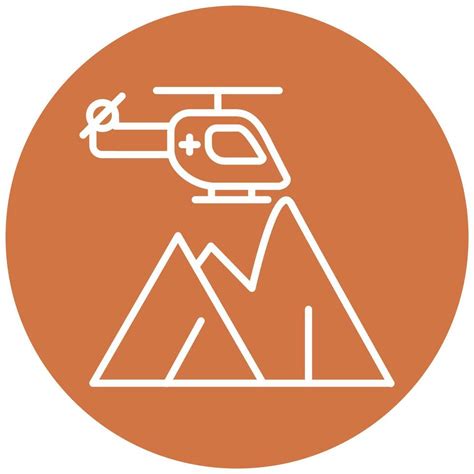 Mountain Rescue Vector Icon Style 22042670 Vector Art at Vecteezy