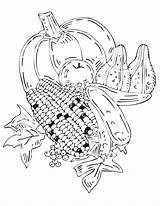 Corn Stalk Coloring Pages sketch template
