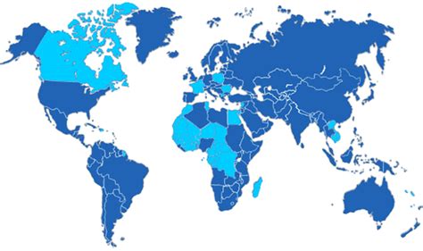 Map of French Speaking Countries - Free Printable Maps