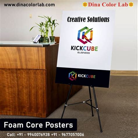 Foam Core Poster | Foam Board Printing | Foam board printing, Foam ...