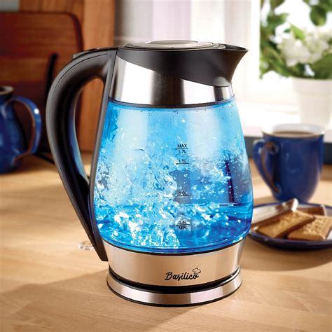 Illuminating Glass Kettle